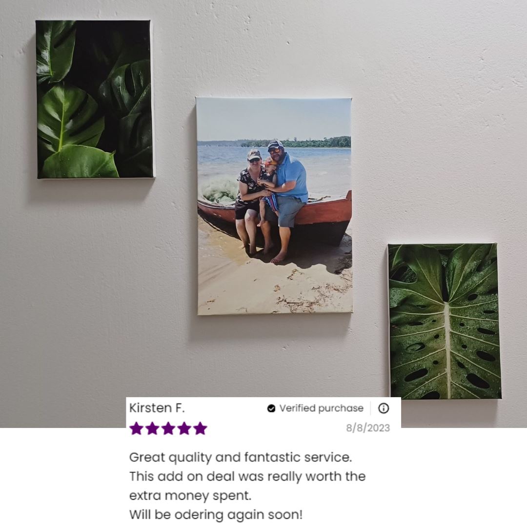 1 x A4 + 2 x A5 Canvas Combo Classic Canvas NetCanvas
