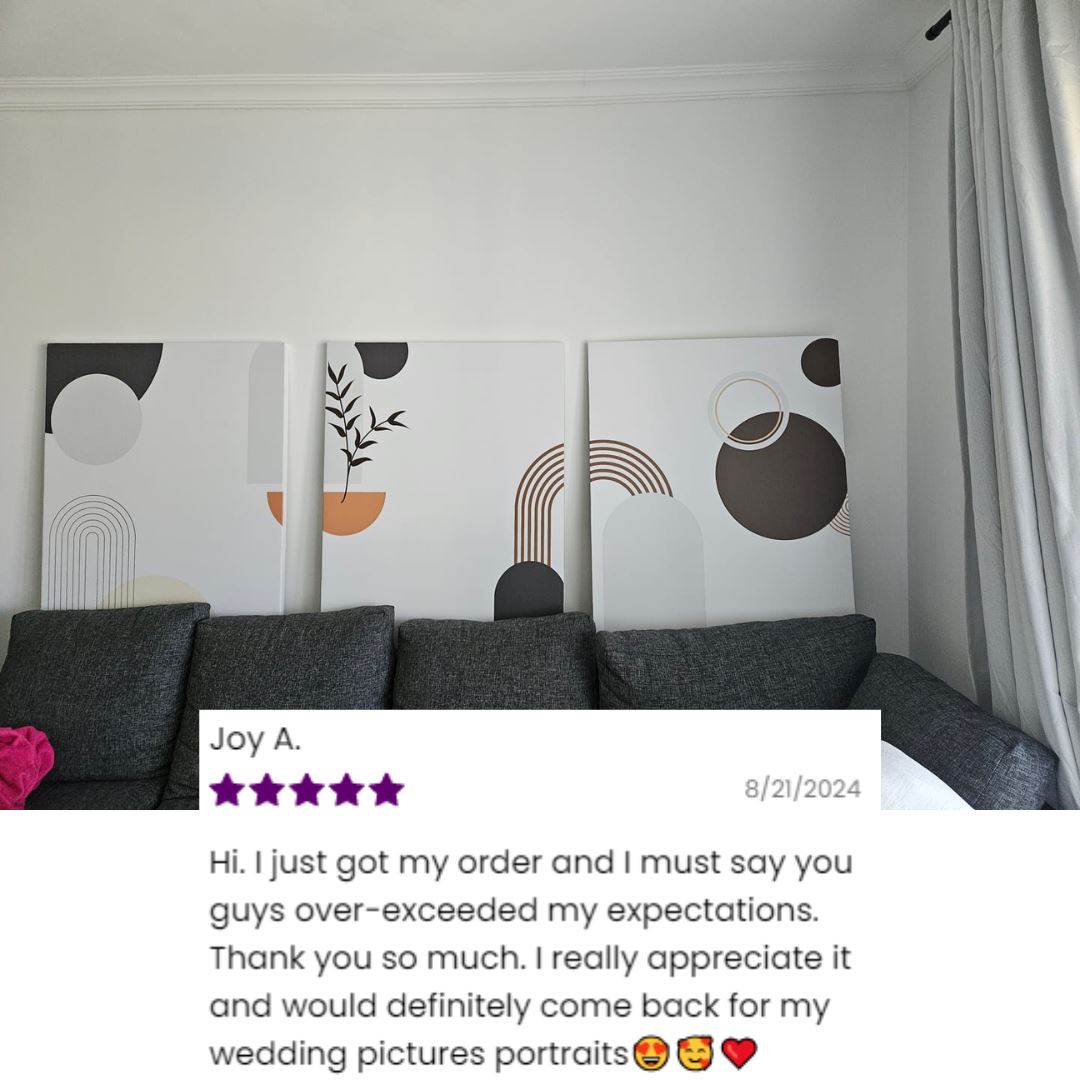 3 x A0 Super Big Canvas (80.9x102,5cm) Classic Canvas NetCanvas