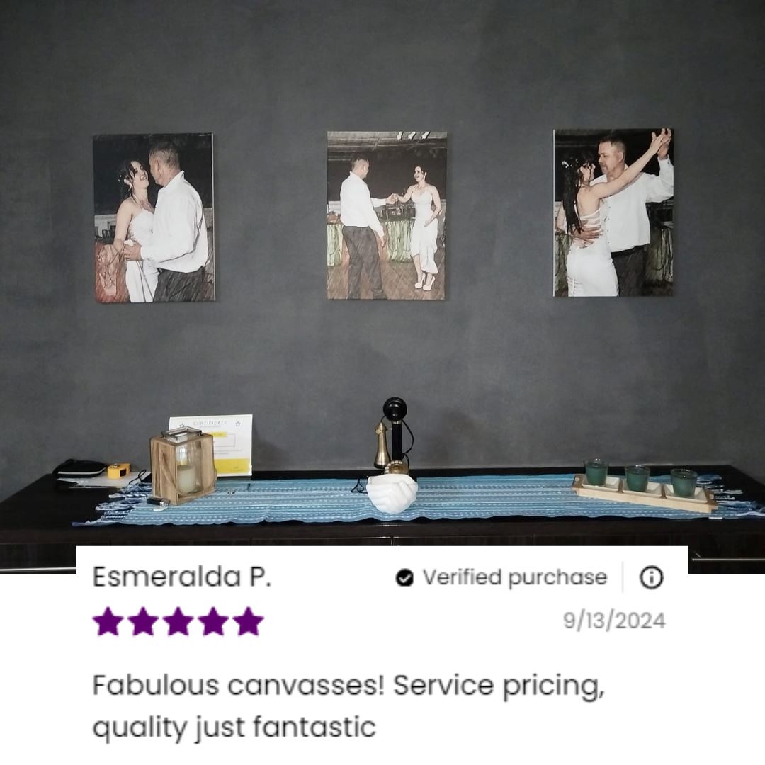 3 x A2 Canvas Combo Classic Canvas NetCanvas
