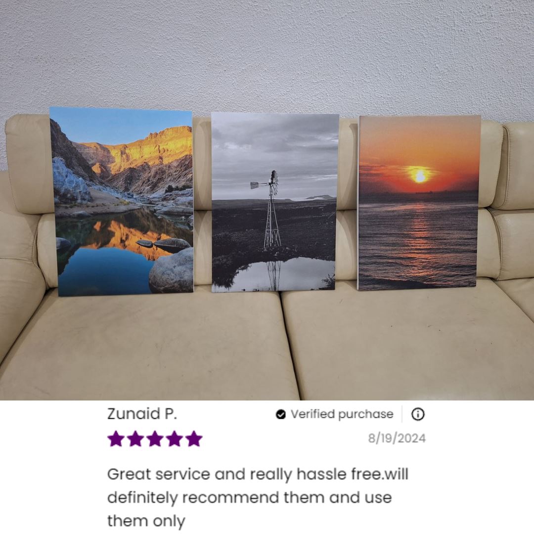 3 x A2 Canvas Combo Classic Canvas NetCanvas