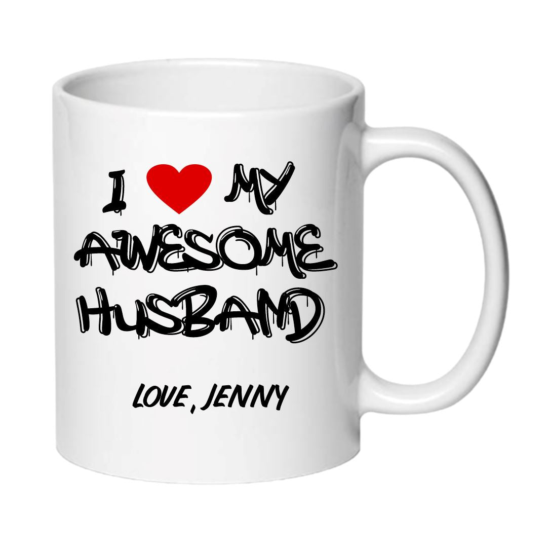Awesome Husband Mug Classic Canvas NetCanvas
