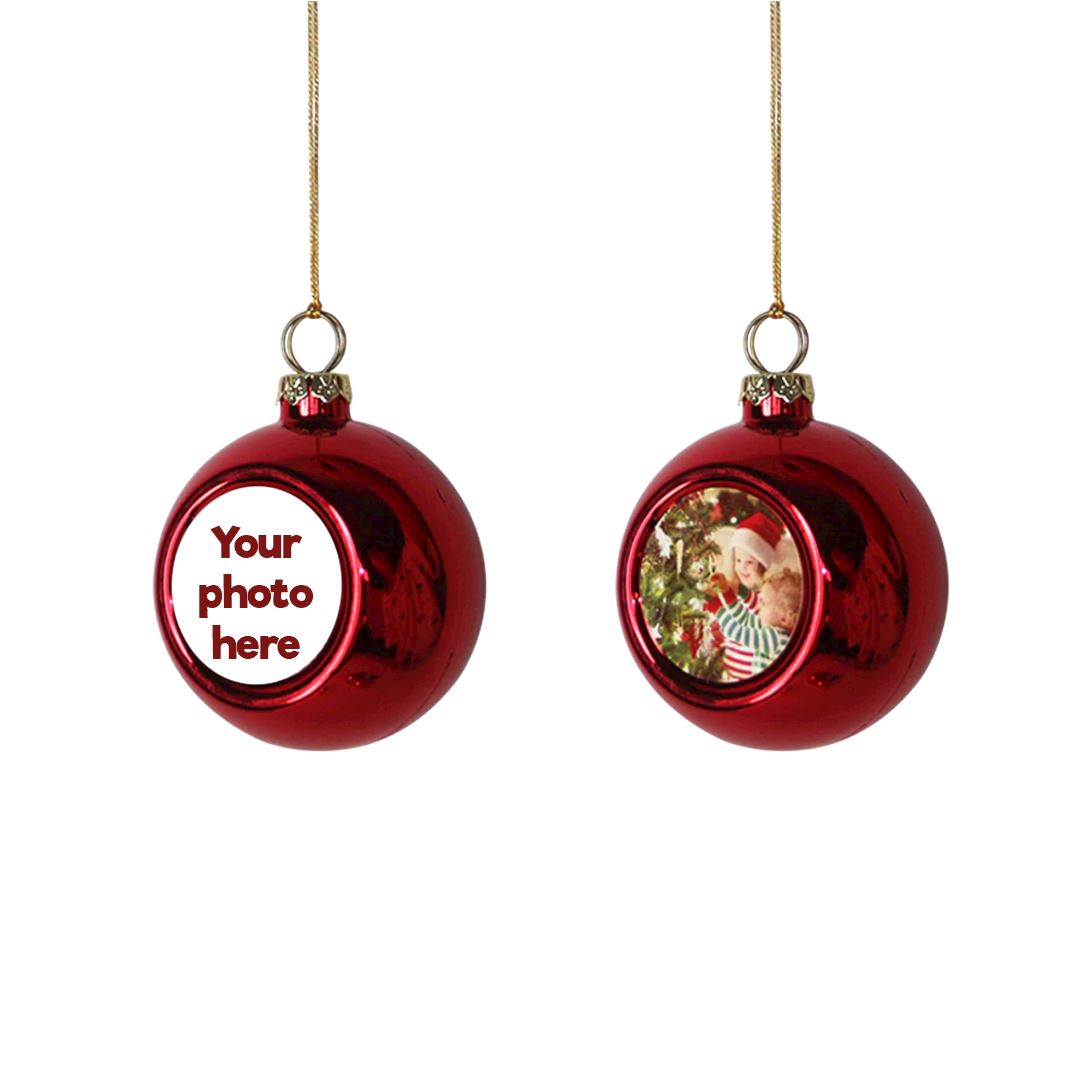 Christmas Photo Bauble Classic Canvas NetCanvas