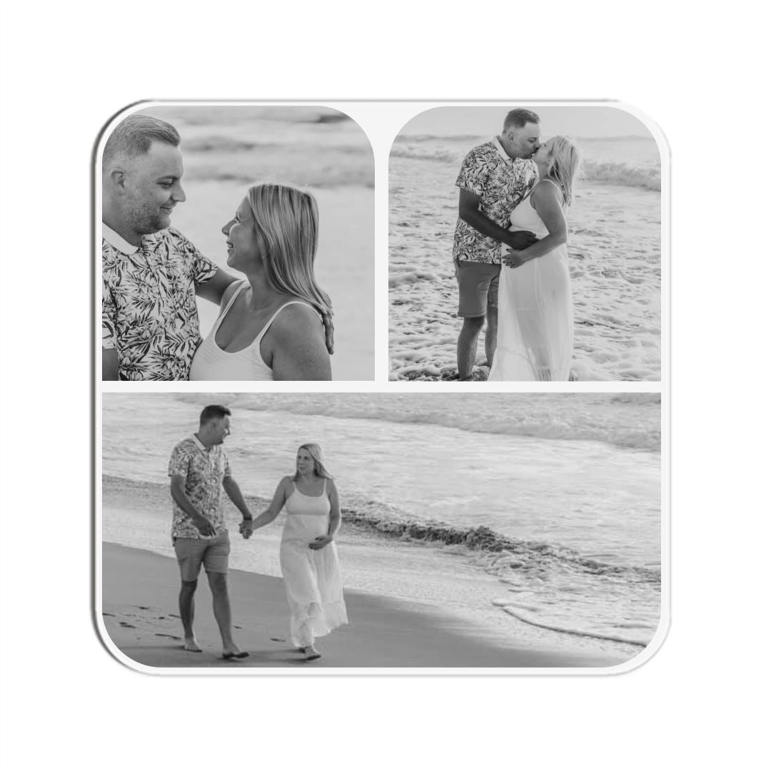 Collage Photo Coaster Classic Canvas NetCanvas 3 Image Collage