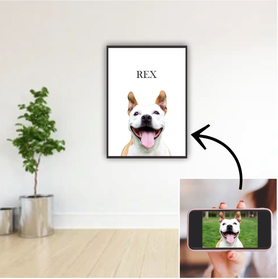 Custom Pet Portrait (1, 2 or 3 Pets) Classic Canvas NetCanvas