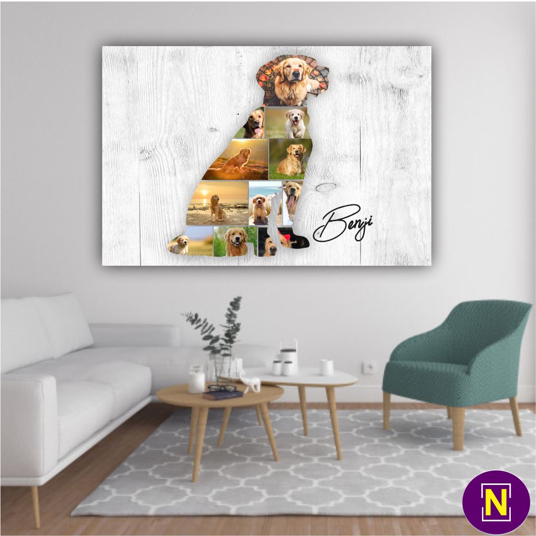 Doggy Collage Classic Canvas NetCanvas