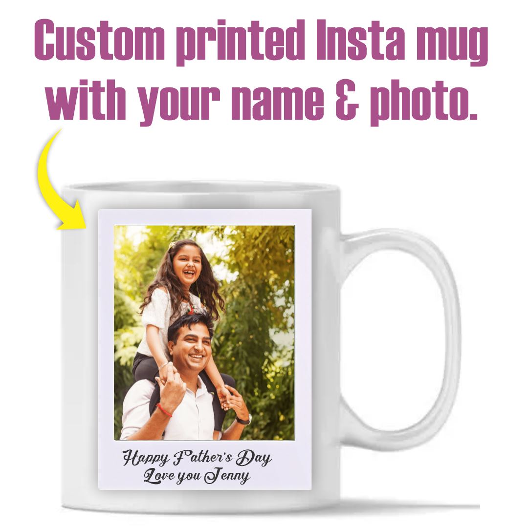 Father's Day Insta Mug Classic Canvas NetCanvas