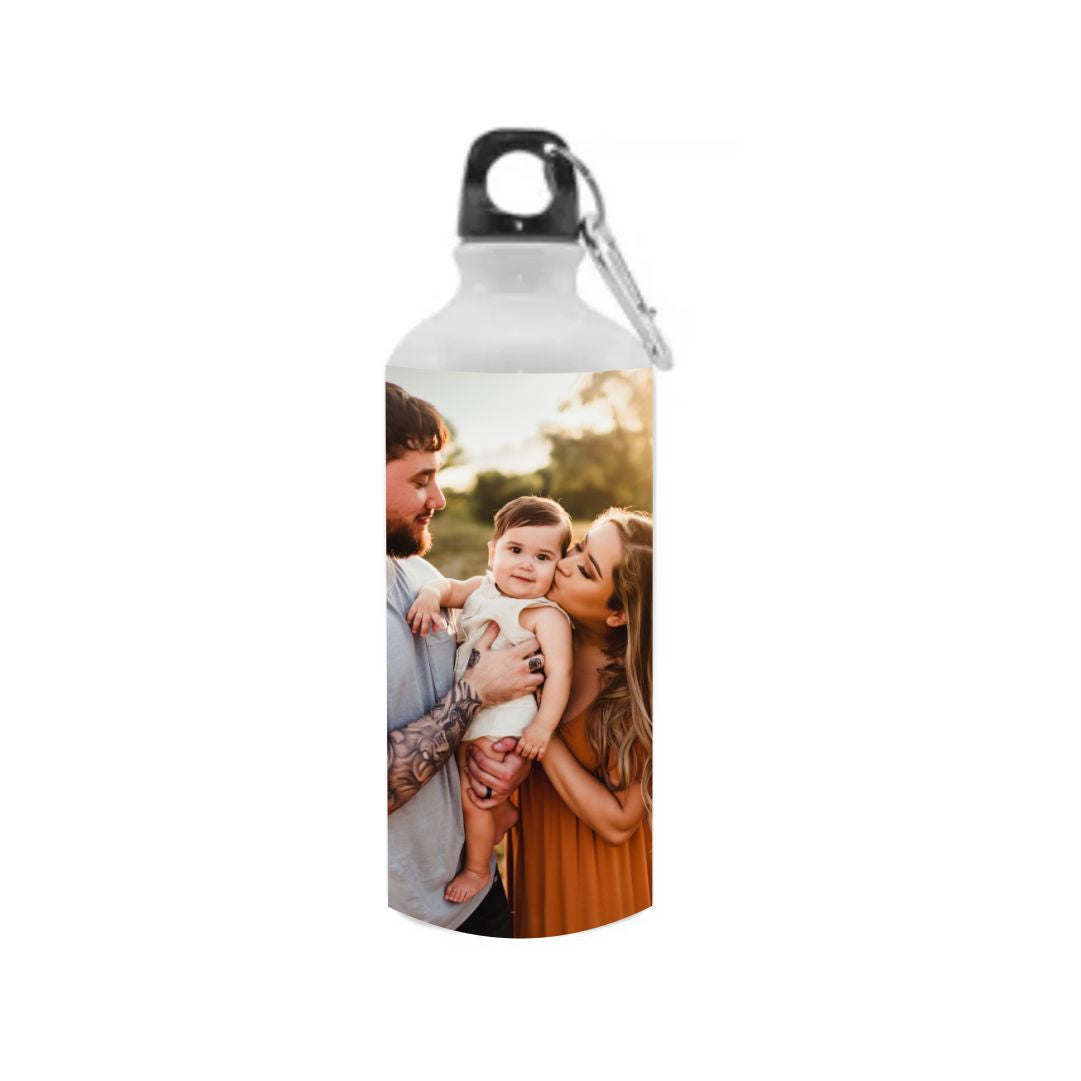 Full Photo 600ml Aluminum Water Bottle Classic Canvas NetCanvas