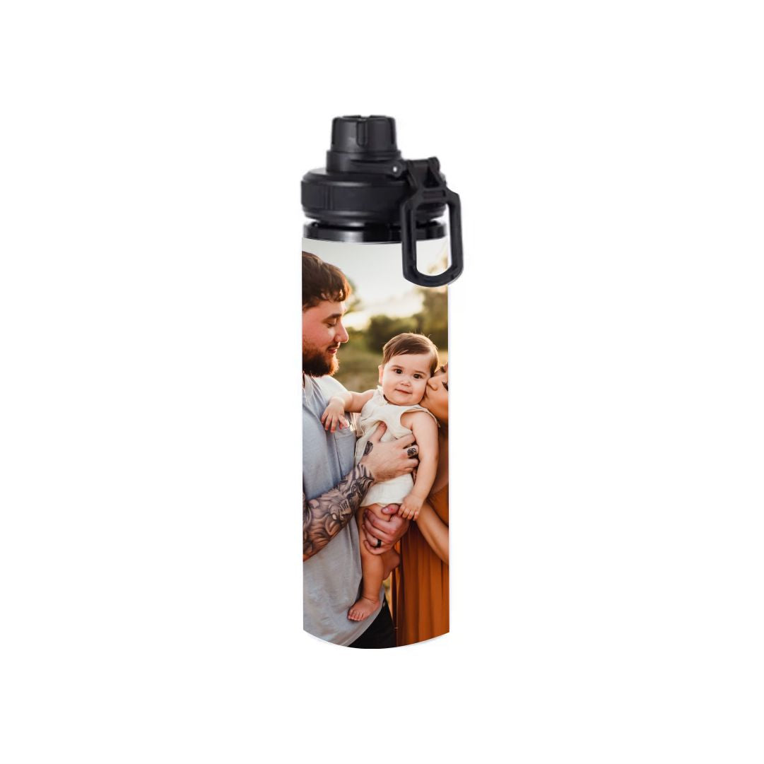 Full Photo 850ml Aluminum Water Bottle Classic Canvas NetCanvas