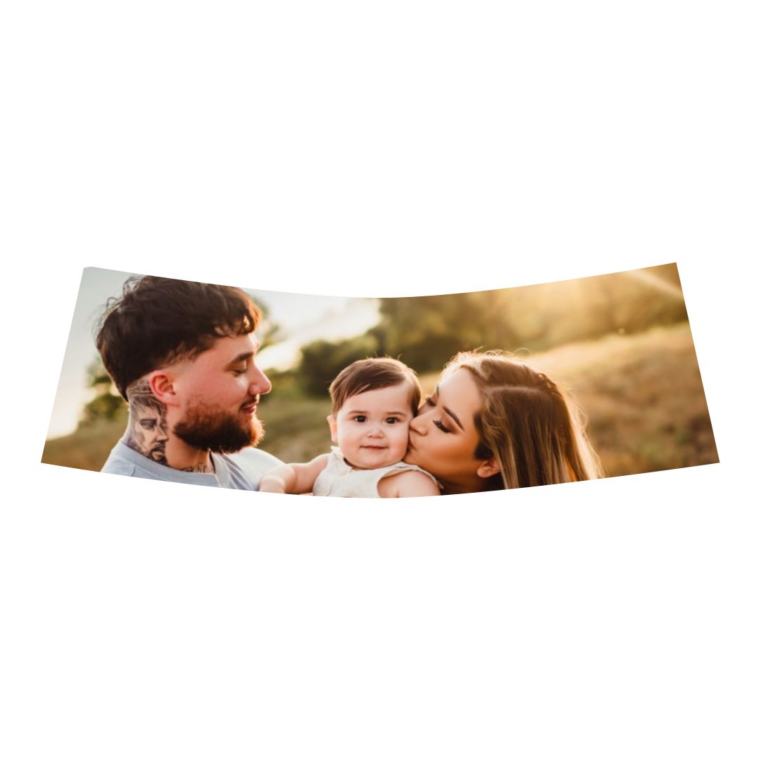 Full Photo Insulated Wine Tumbler with waterproof slide lid & Classic Canvas NetCanvas