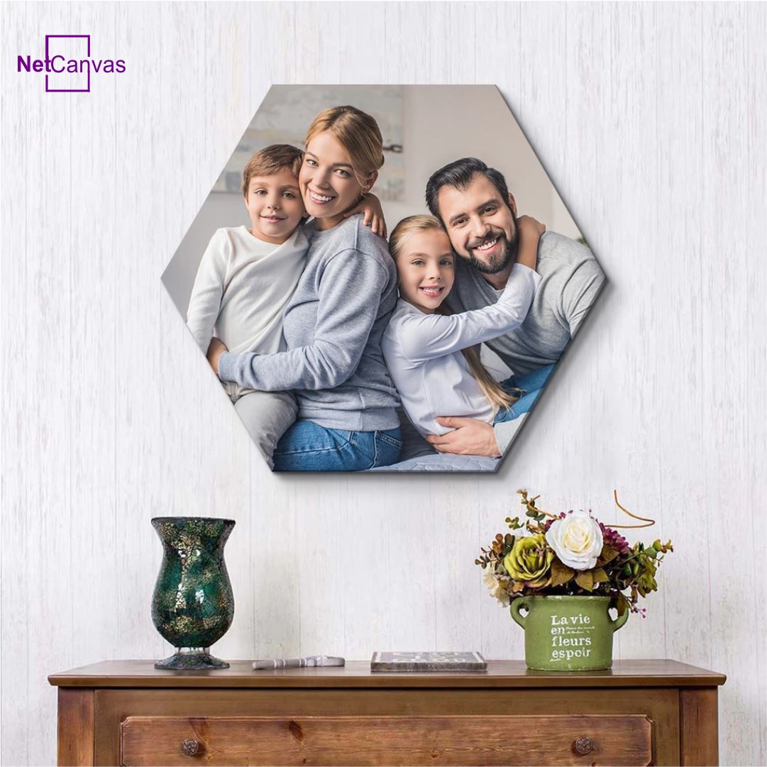 Hexagon Single Prints Classic Canvas NetCanvas