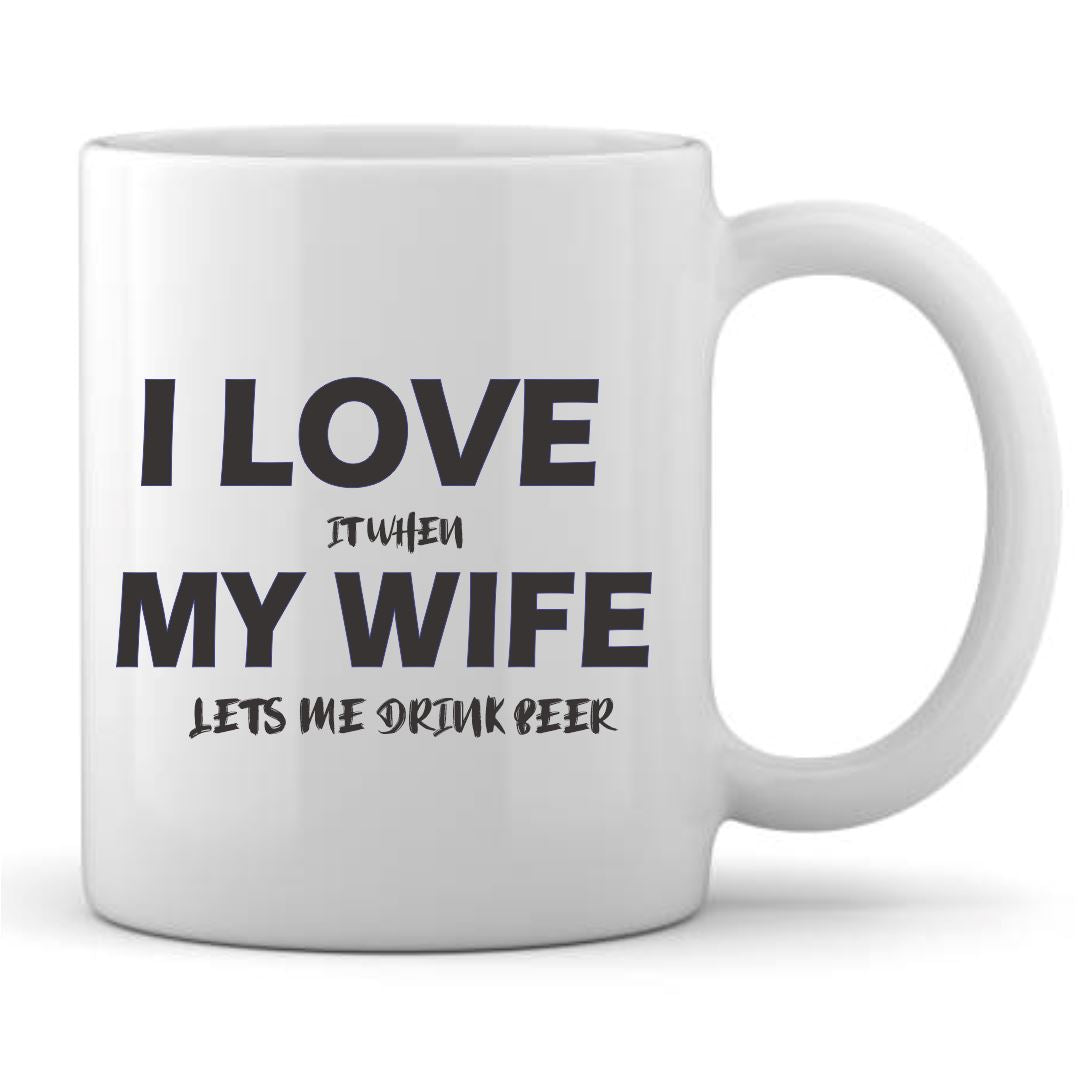 I love my wife Mug (18+) Classic Canvas NetCanvas