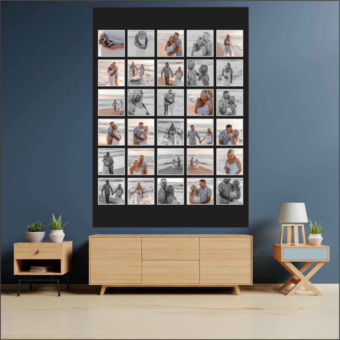 Instagram Collage (30 Images) Classic Canvas NetCanvas