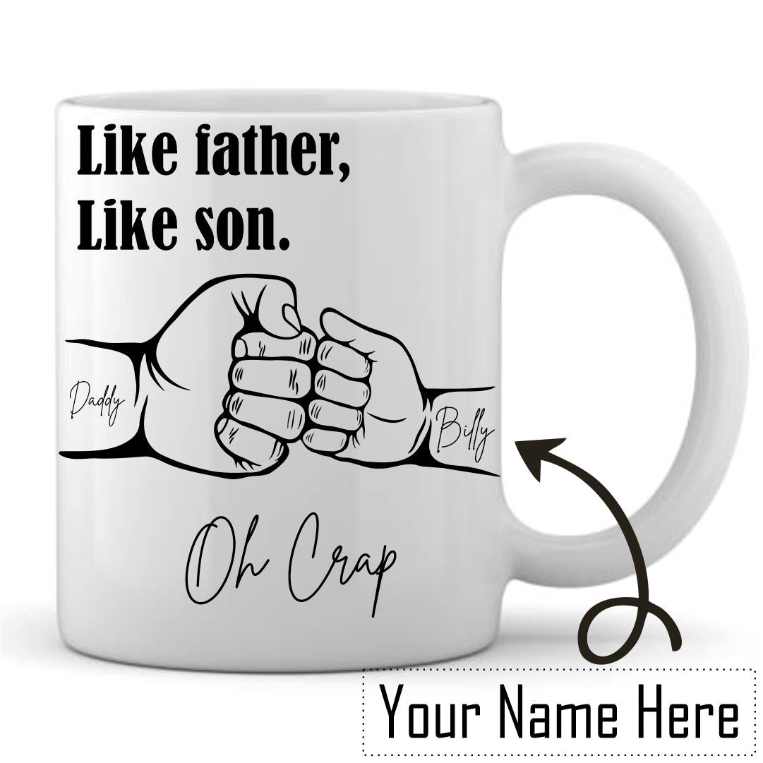 Like Father, Like Son Mug Classic Canvas NetCanvas