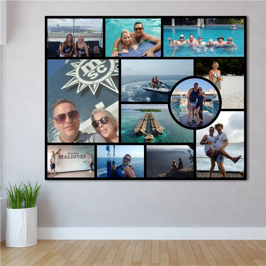 Modern Collage (12 Images) | C1 Classic Canvas NetCanvas