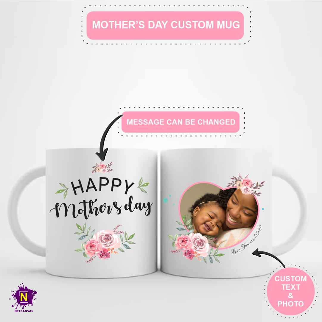 Mother's Day Custom Mug Classic Canvas NetCanvas