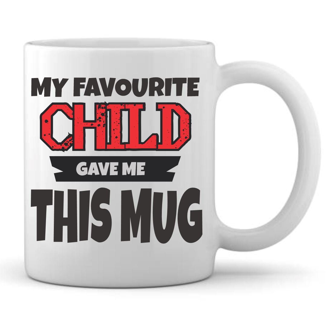 My Favourite Child Mug Classic Canvas NetCanvas