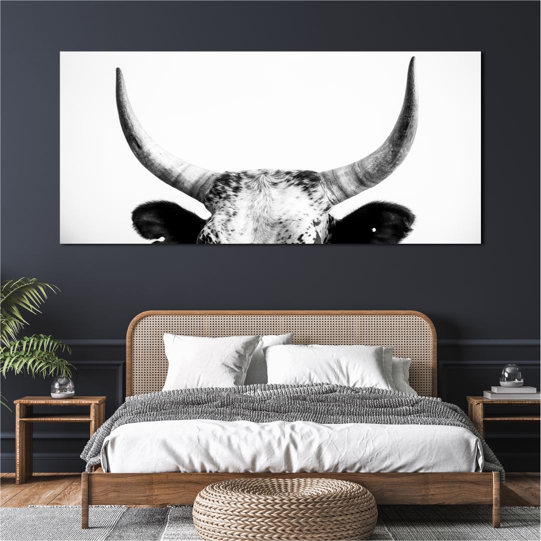 Nguni Cow Canvas (Horns) Classic Canvas NetCanvas