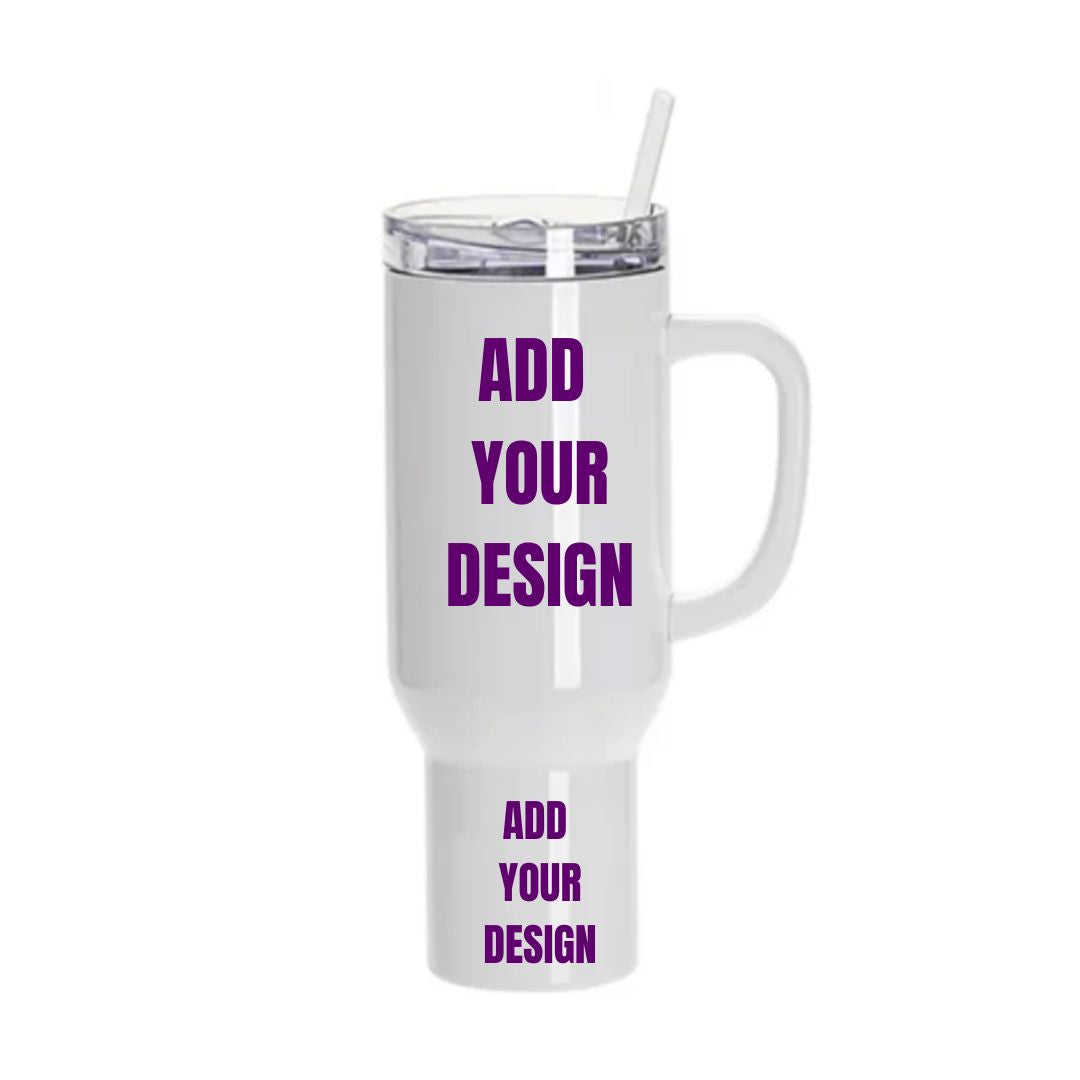Own Design BIG 1200ml Travel Tumbler Classic Canvas NetCanvas