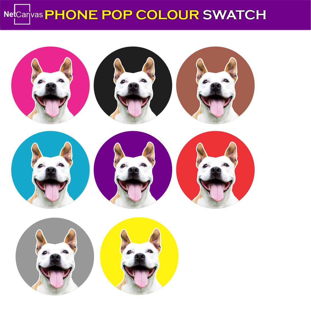 Pets on Phone Pops Classic Canvas NetCanvas