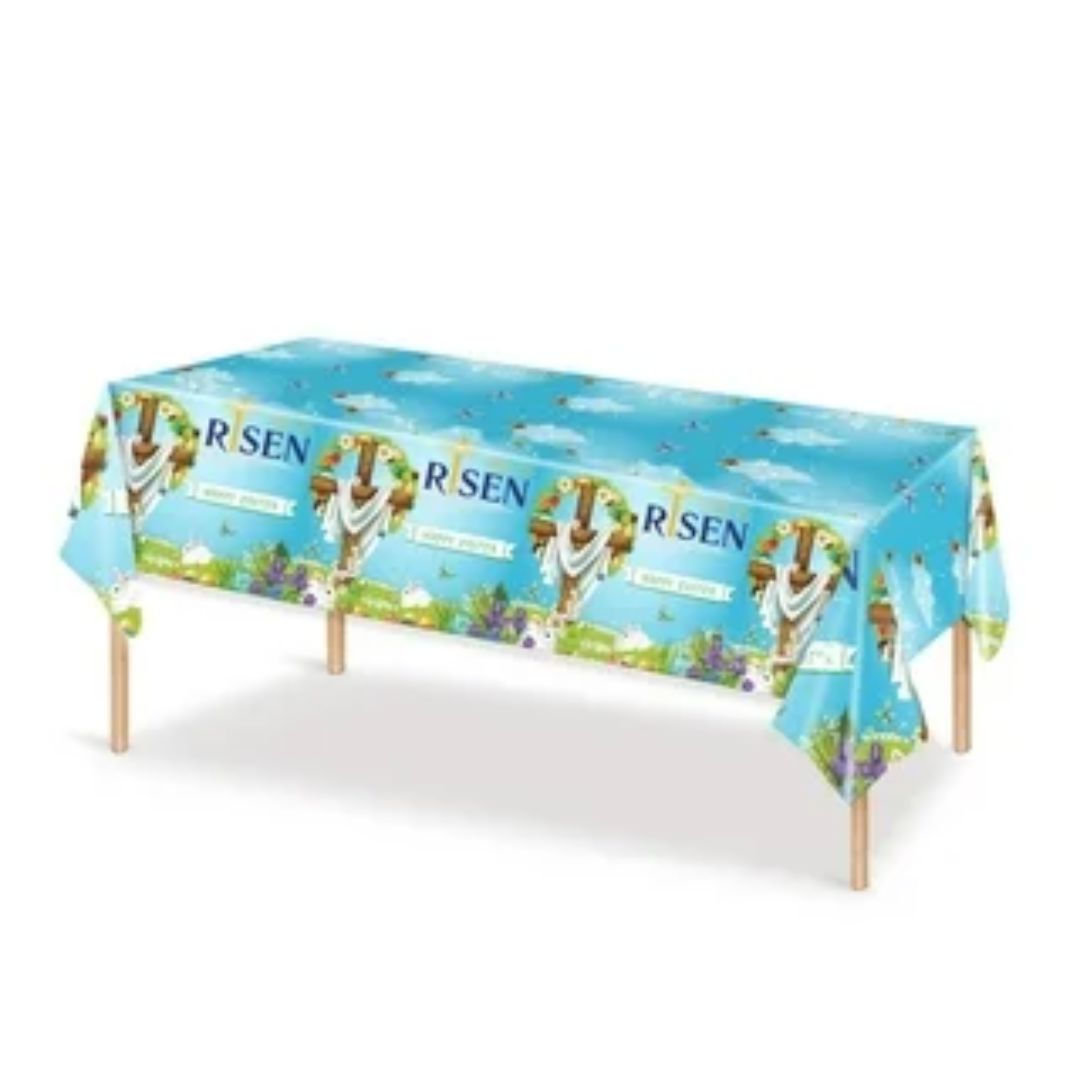 PVC Printed Table Cloth 1.3m x 2.4m NetCanvas