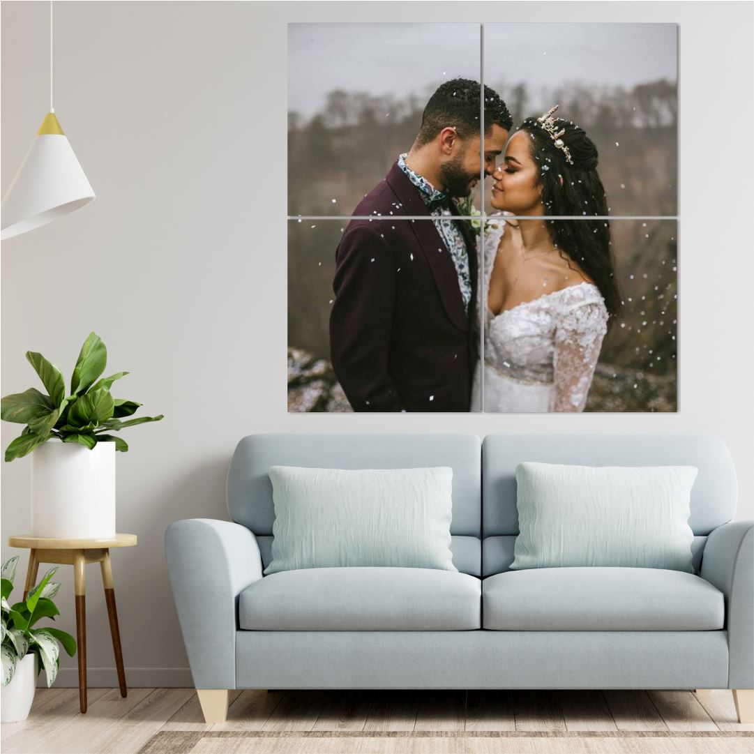 Square 4 Piece Split Canvas Classic Canvas NetCanvas