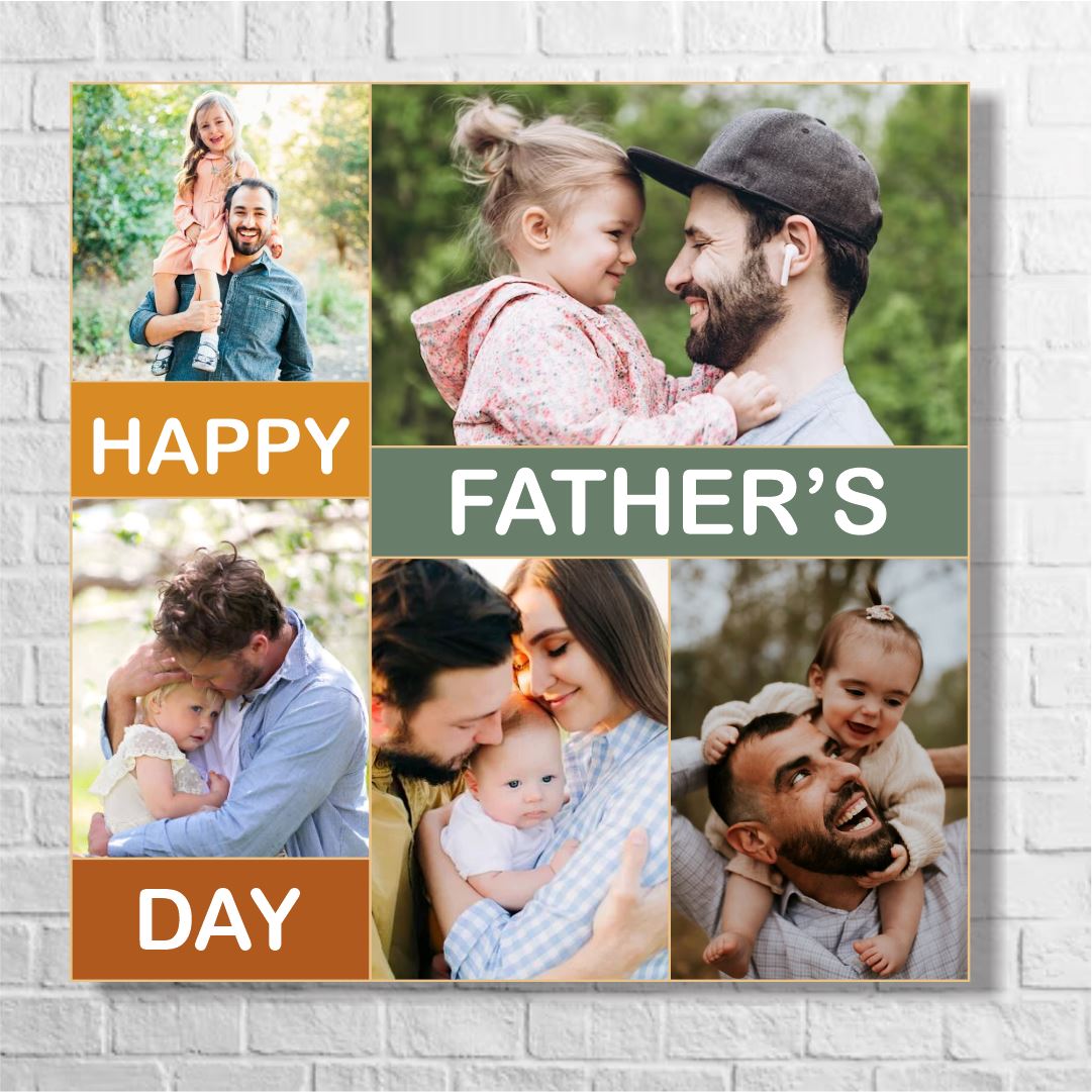 Square Father's Day Canvas Classic Canvas NetCanvas