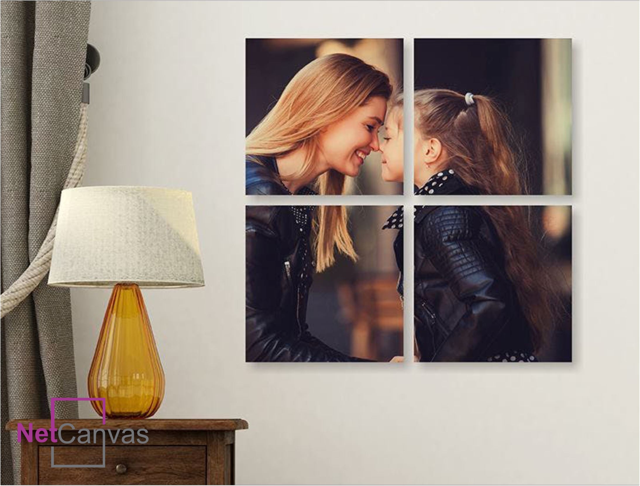 The Quattro - 4 piece square Canvas Crazy Deal Classic Canvas NetCanvas