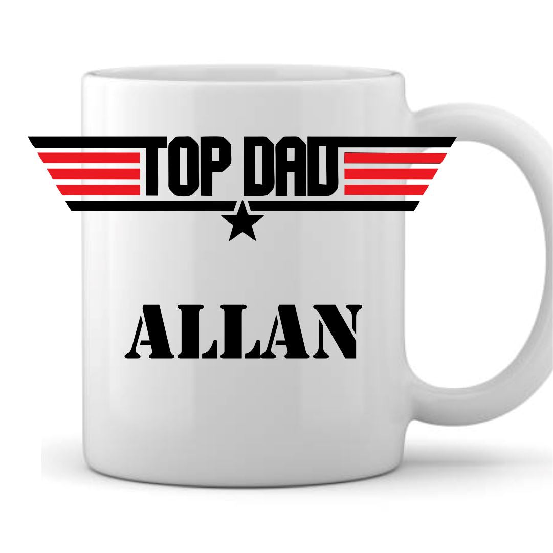 Top Dad Mug Classic Canvas NetCanvas