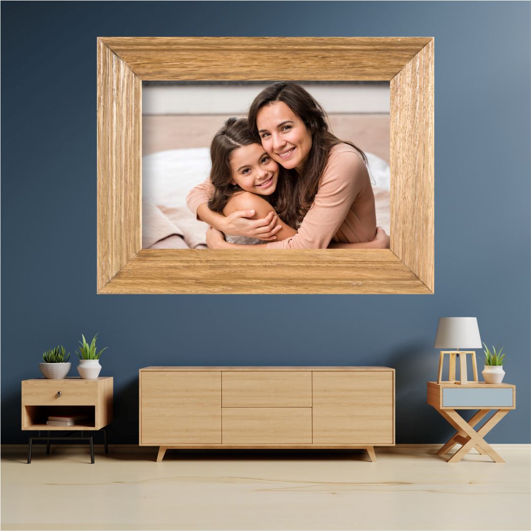 Virtual Wooden Canvas Print (Light Wood) - Single Canvas Classic Canvas NetCanvas
