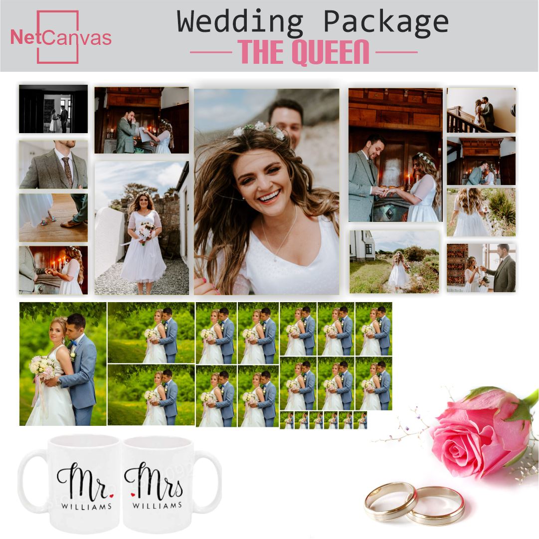 Wedding Package: The Queen Classic Canvas NetCanvas