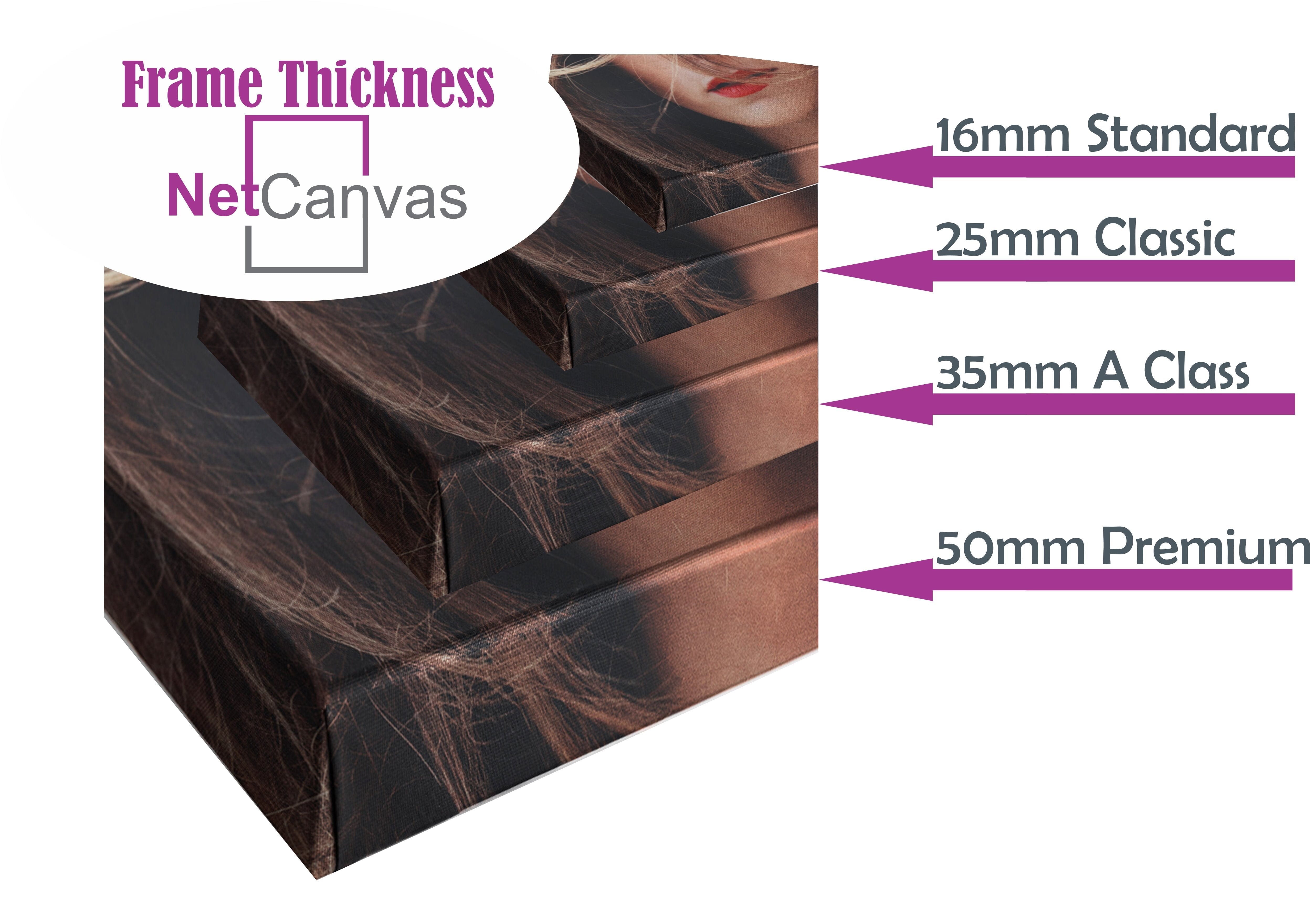 3 x A4 + 9 x Fridge Magnets Classic Canvas NetCanvas