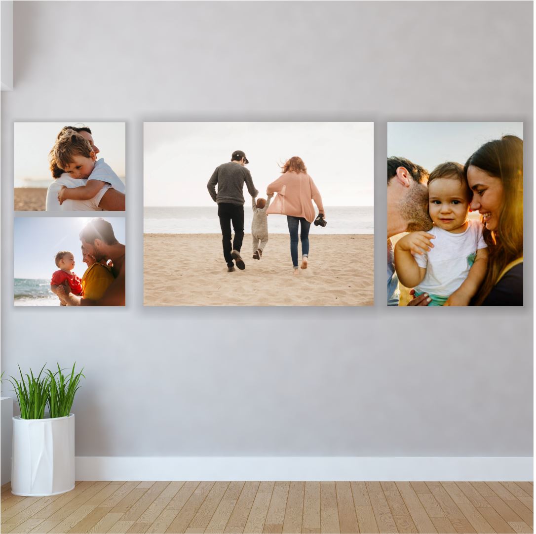 1 x A2, 1 x A3, 2 x A4 Canvas Combo