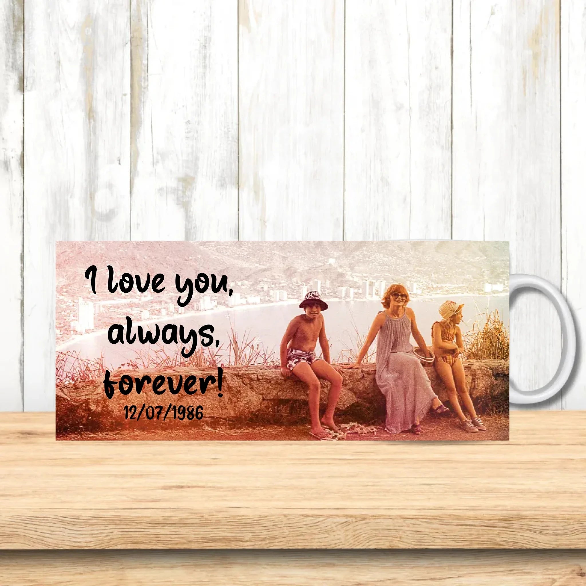 11oz White Photo Mug Customizer TeeInBlue 11oz White Mug FULL WRAP TOWARD ME