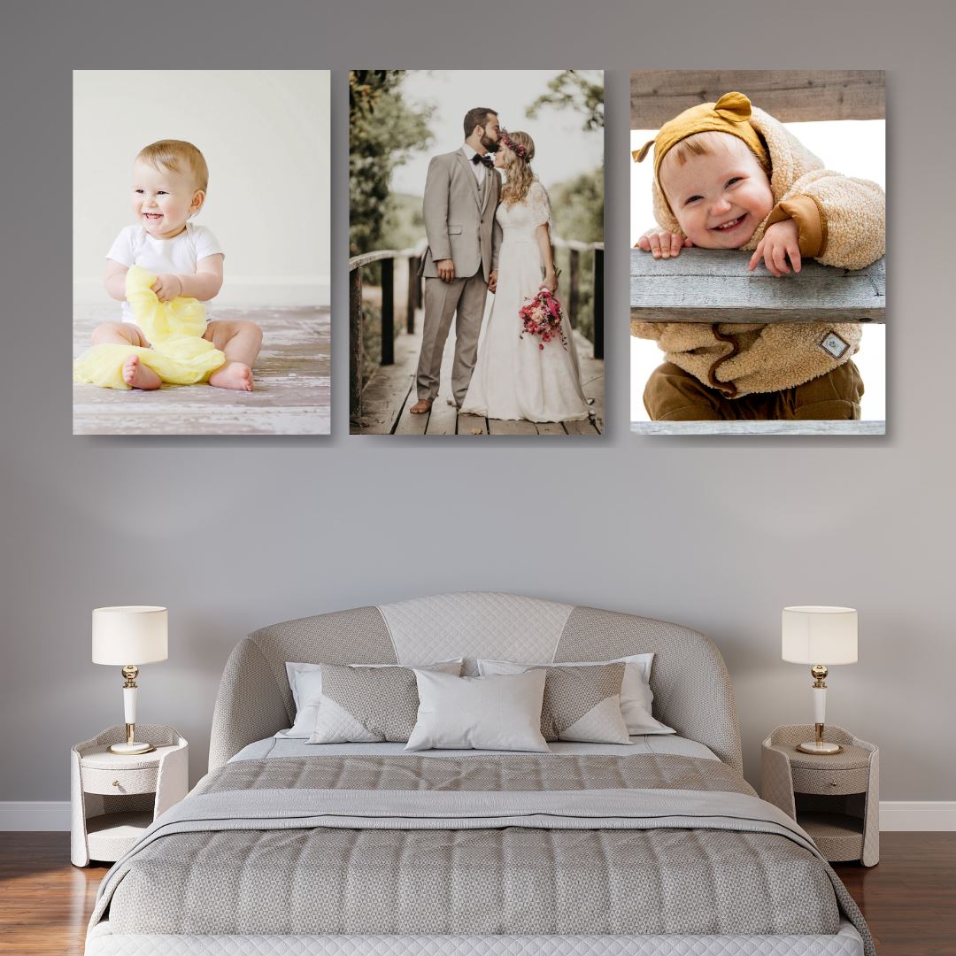 3 x A1 (Large) - 600mm x 800mm each Classic Canvas NetCanvas 