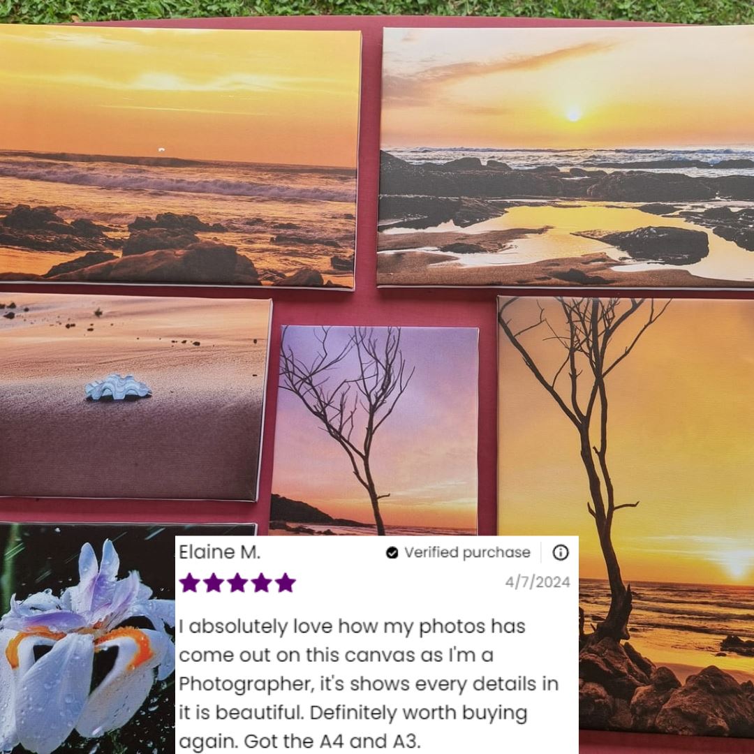 3 x A4 Canvas Combo Classic Canvas NetCanvas 