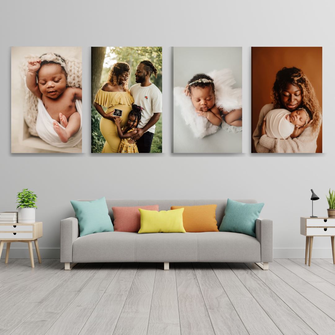 4 x A0 Canvas Combo HUGE! (809 x 1025mm) Classic Canvas NetCanvas 