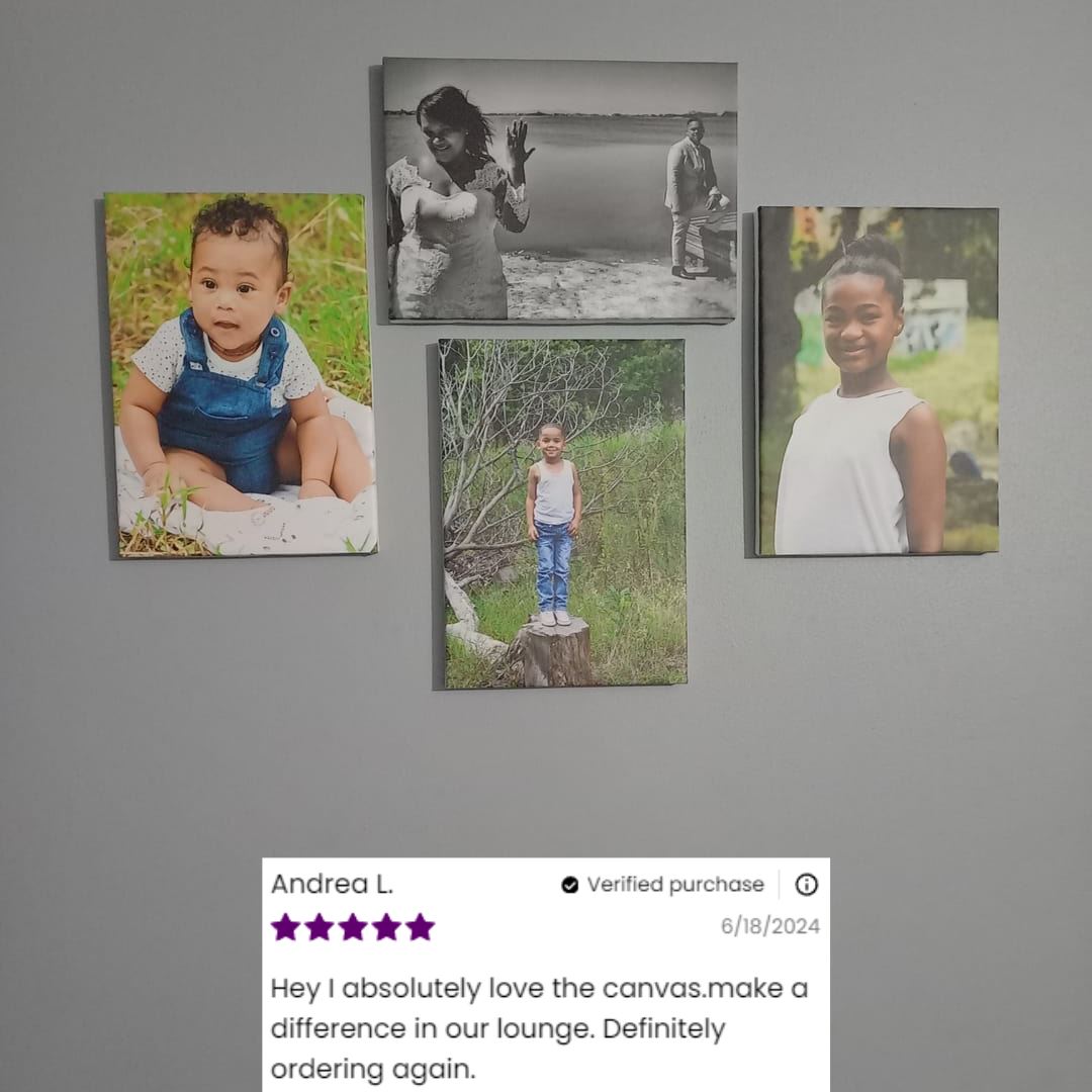 4 x A4 Canvas Combo Classic Canvas NetCanvas 