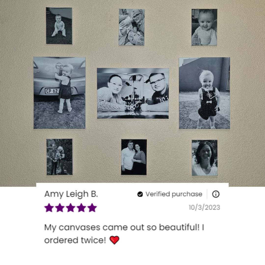 6 x A3 Canvas Combo Classic Canvas NetCanvas 