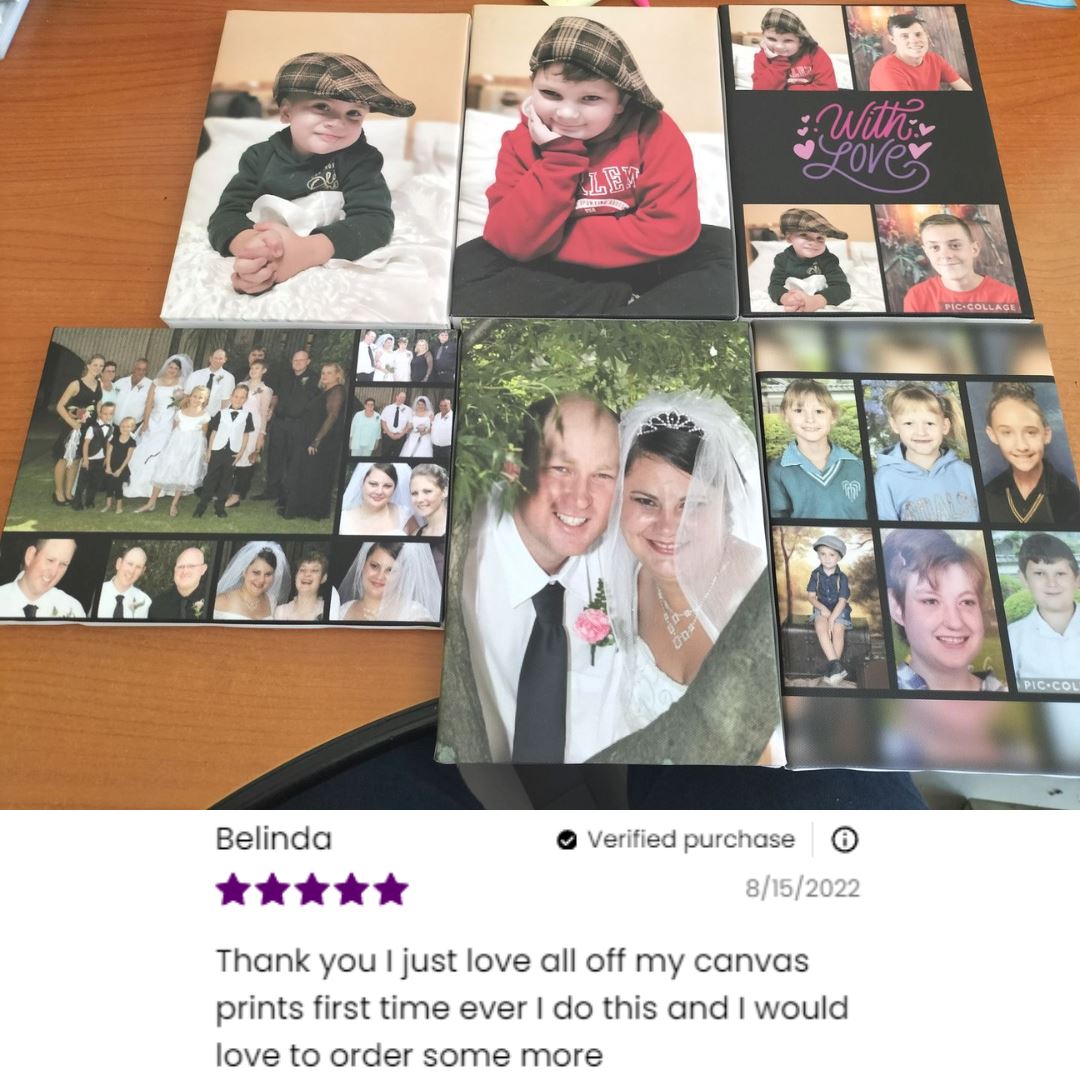 6 x A5 Canvas Combo Classic Canvas NetCanvas 
