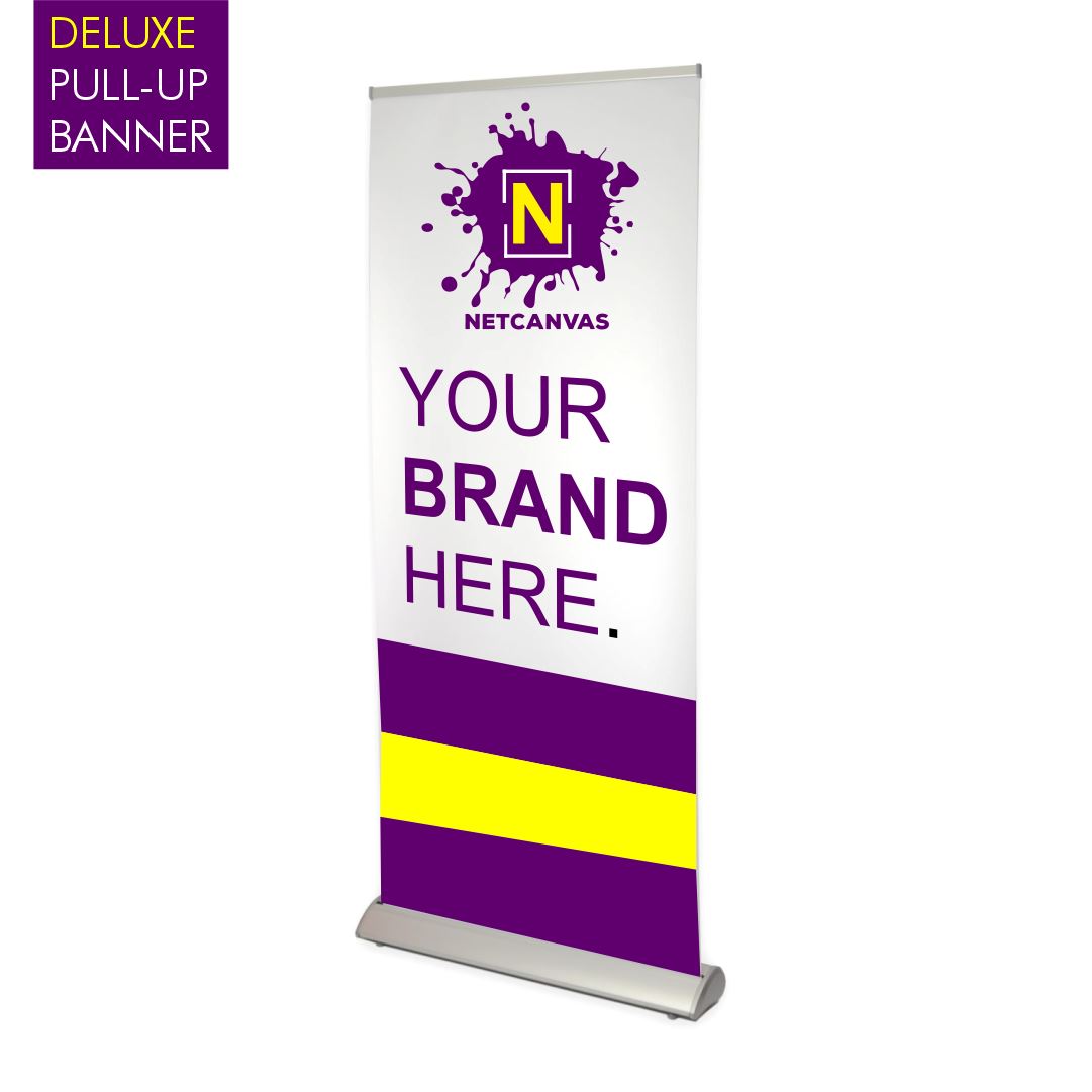 Deluxe Pull-Up Banner NetCanvas 