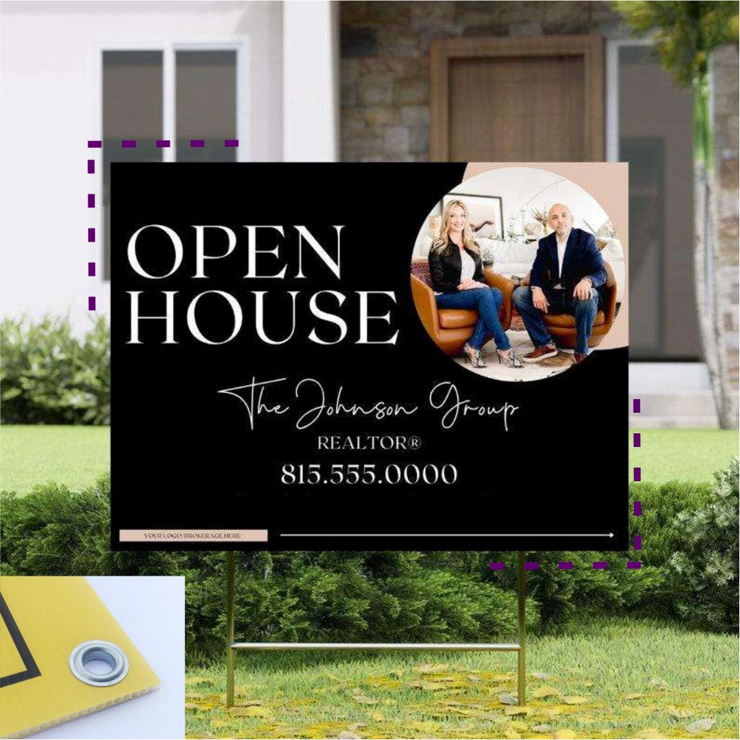 Estate Agent Boards (420*594mm) NetCanvas 