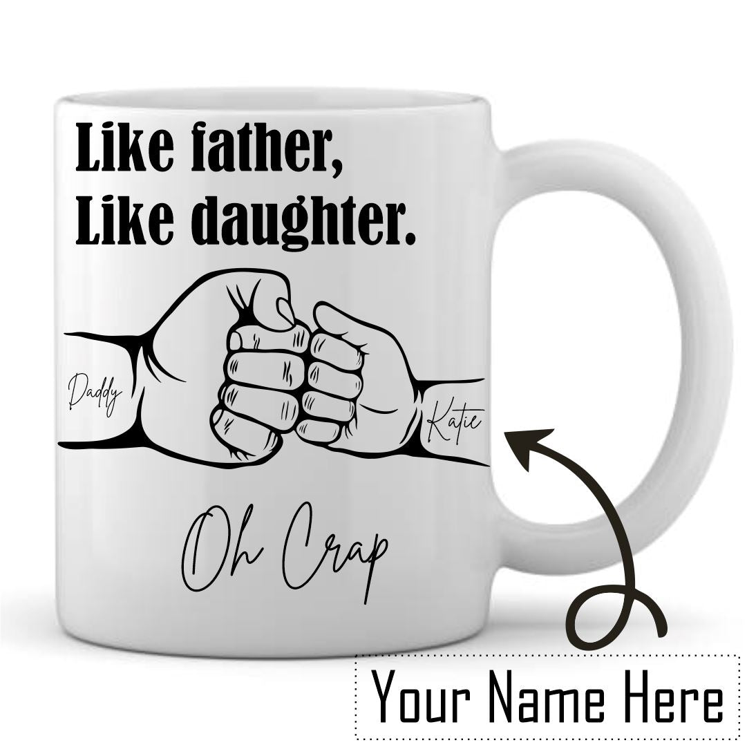 Like Father, Like Daughter Mug Classic Canvas NetCanvas 
