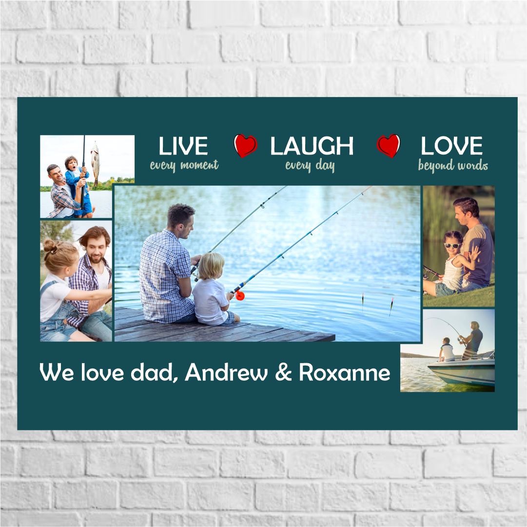 Live, Laugh, Love Canvas Classic Canvas NetCanvas 