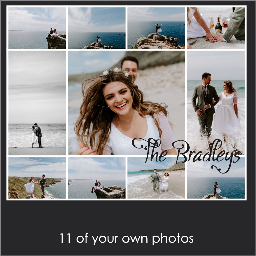 Platinum Collage (11 Images) | C5 Classic Canvas NetCanvas 