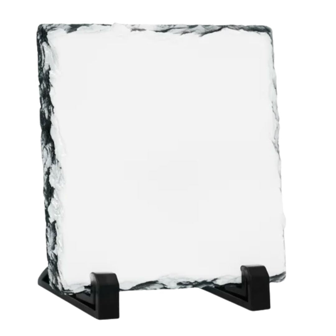 Slate Photo Stone with Stand (Choose your shape & size) Classic Canvas NetCanvas 20cm x 20cm 