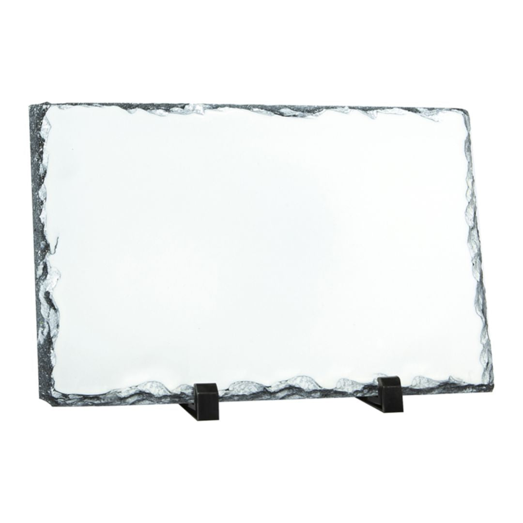 Slate Photo Stone with Stand (Choose your shape & size) Classic Canvas NetCanvas 20cm x 30cm 