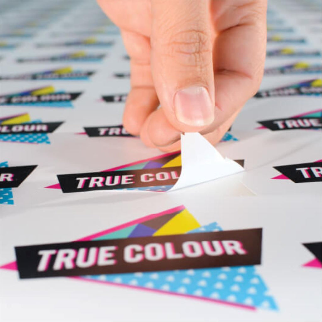 Sticker Labels Vinyl Sticker Labels | Any Shape & Size (White Back)