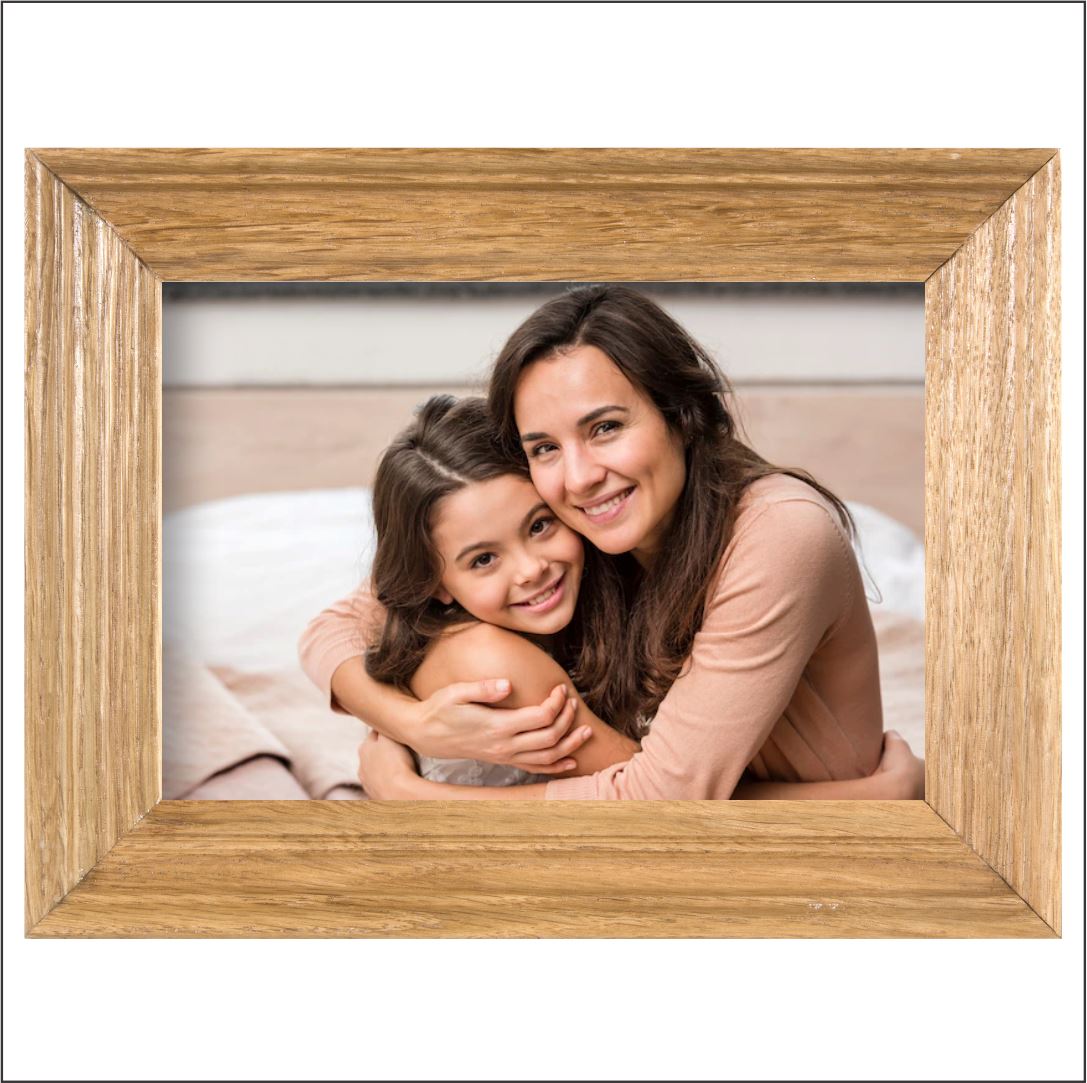 Virtual Wooden Canvas Print (Light Wood) - Single Canvas Classic Canvas NetCanvas 