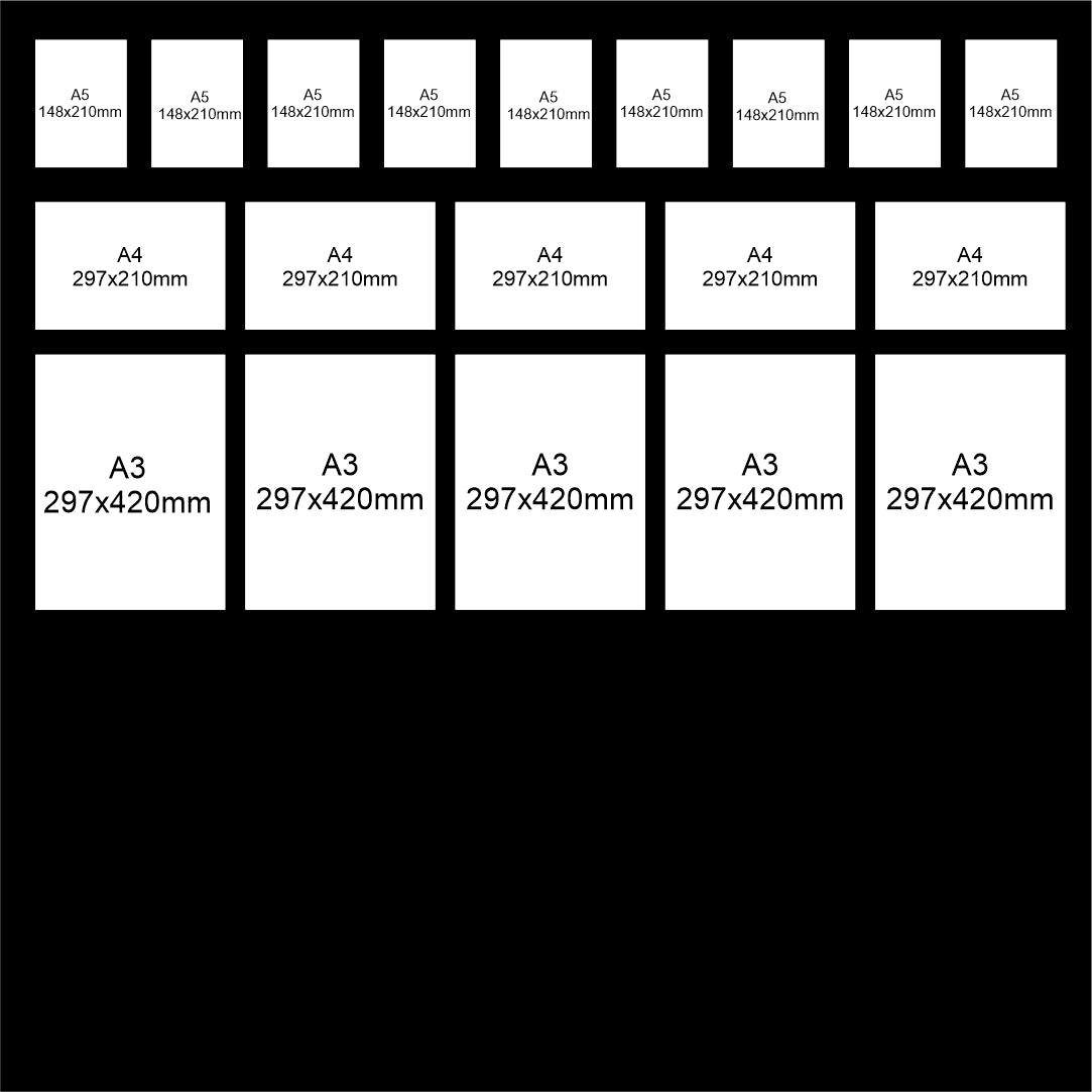 19 Piece Canvas Combo (Everyones Favourite) Classic Canvas NetCanvas 