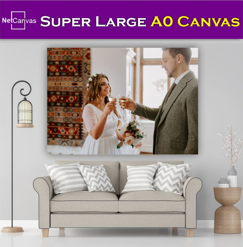3 x A0 Super Big Canvas (800x1030mm) | FREE SHIPPING Classic Canvas NetCanvas 